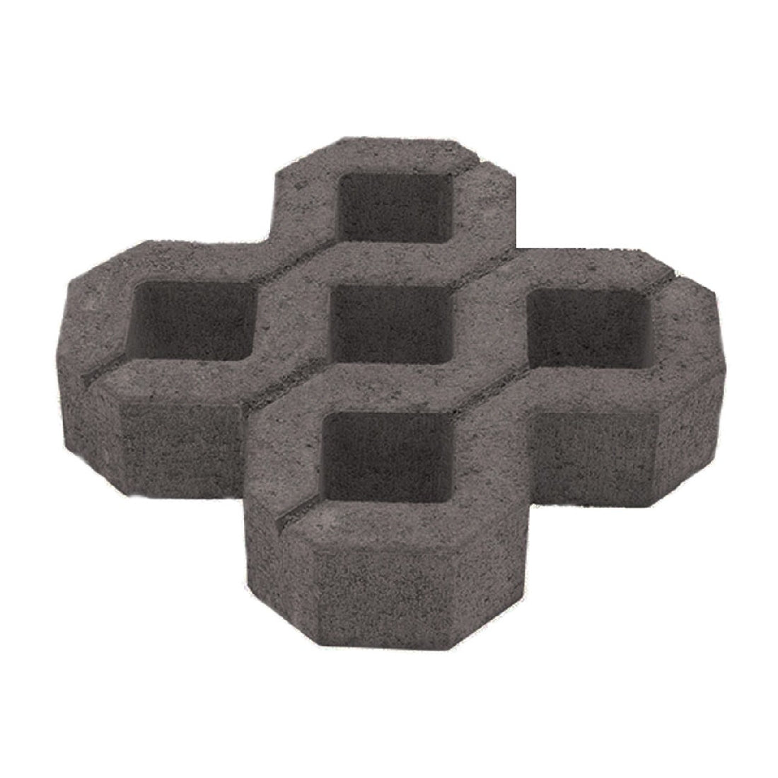 Masonry Gridpave 390 x 390 x 90 Charcoal – Plateau Landscape Supplies ...